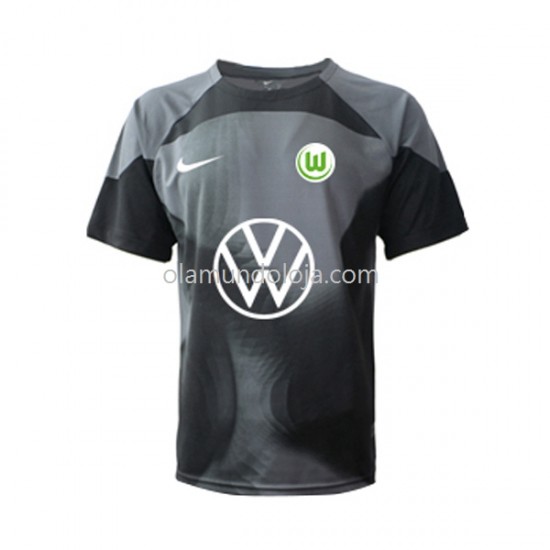 Camisola VfL Wolfsburg Guarda-redes Homem Equipamento Primeiro 2022-2023 Manga Curta